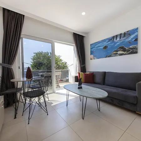 Seafront Flat With Excellent Sea View In Daire Bodrum